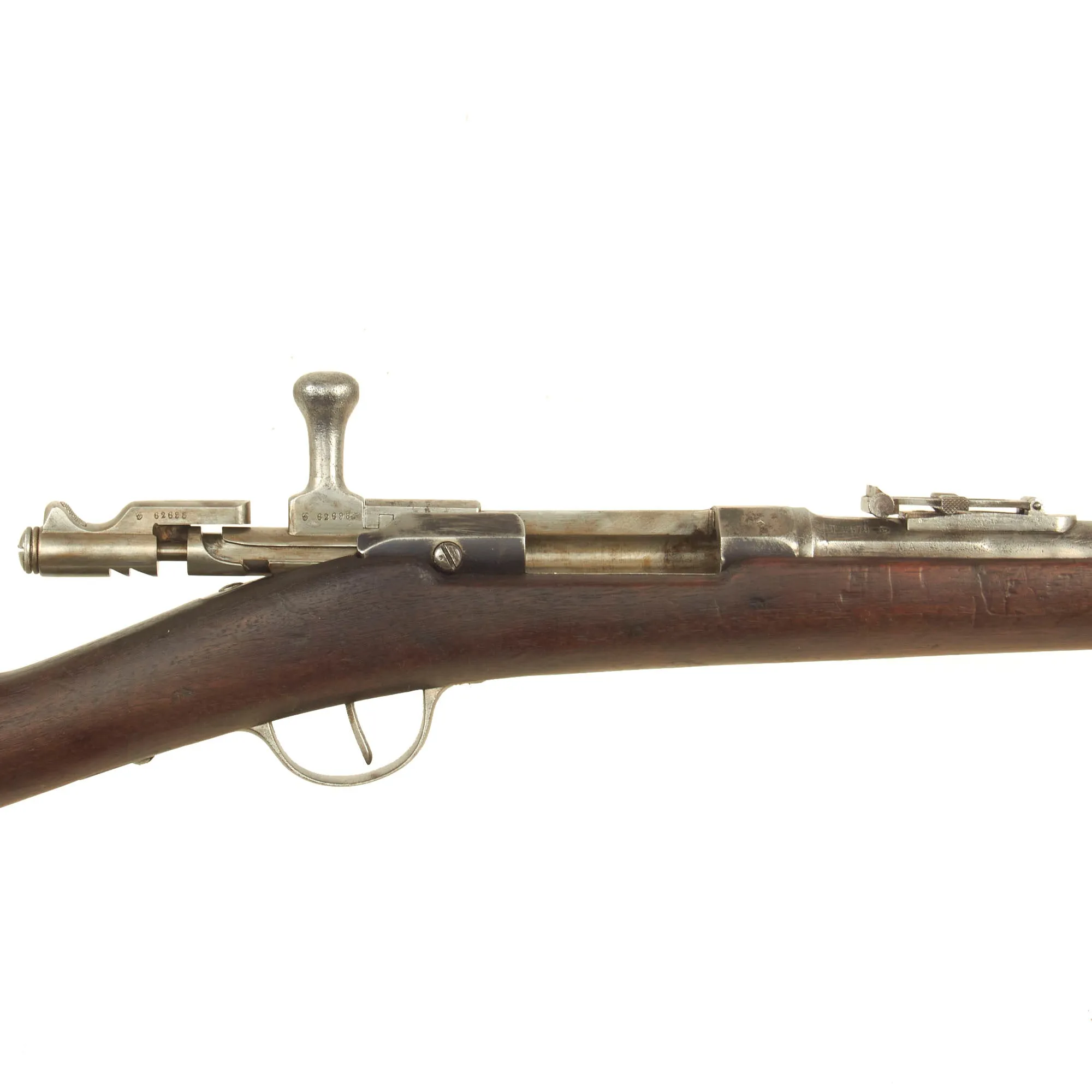 Original French Fusil Gras Modèle 1874 .22 Converted Training Rifle by Tulle - Serial T 62698 - Dated 1879