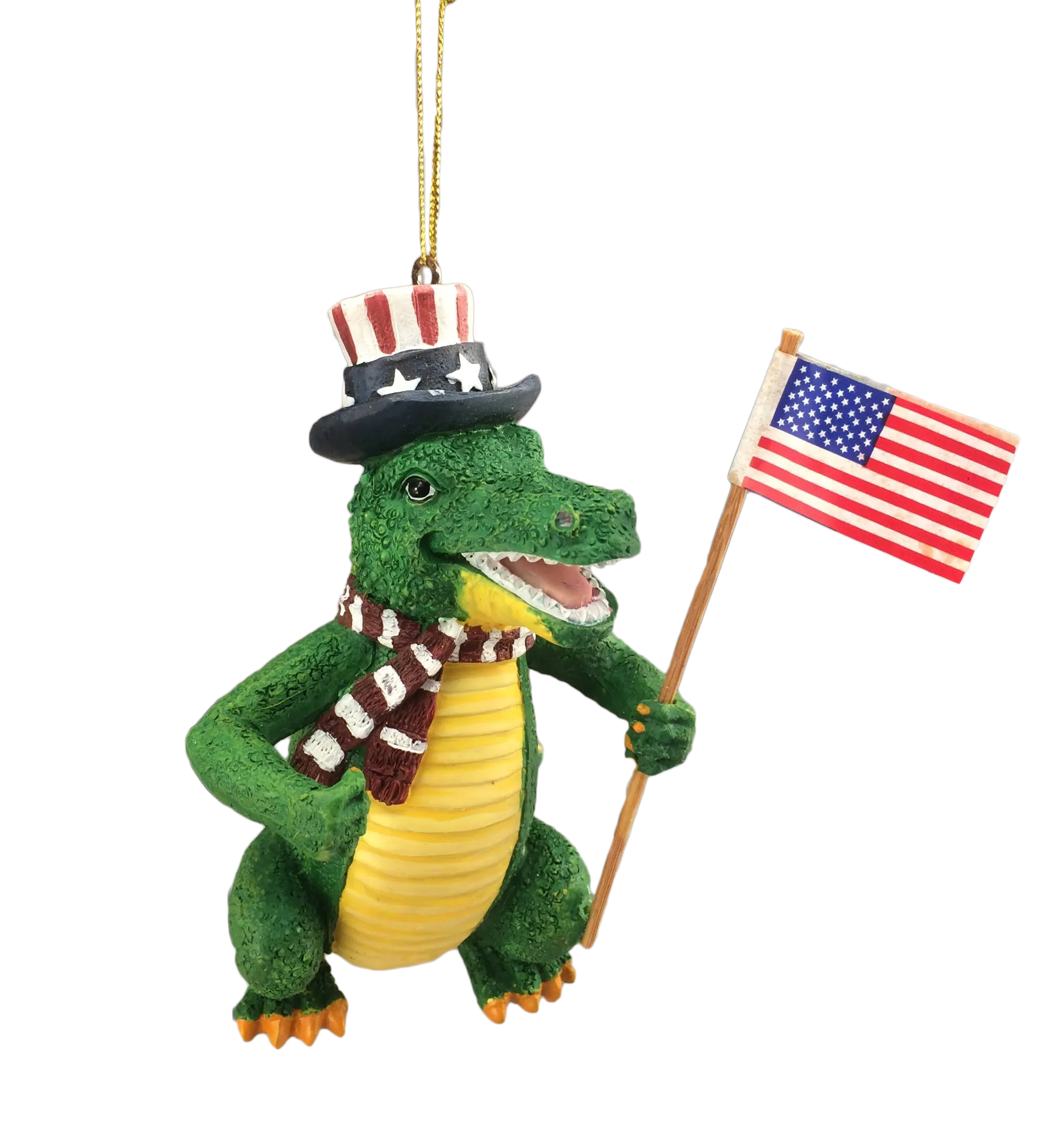 Patriot Gator Ornament