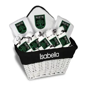 Personalized Austin FC Large Basket - 9 Items