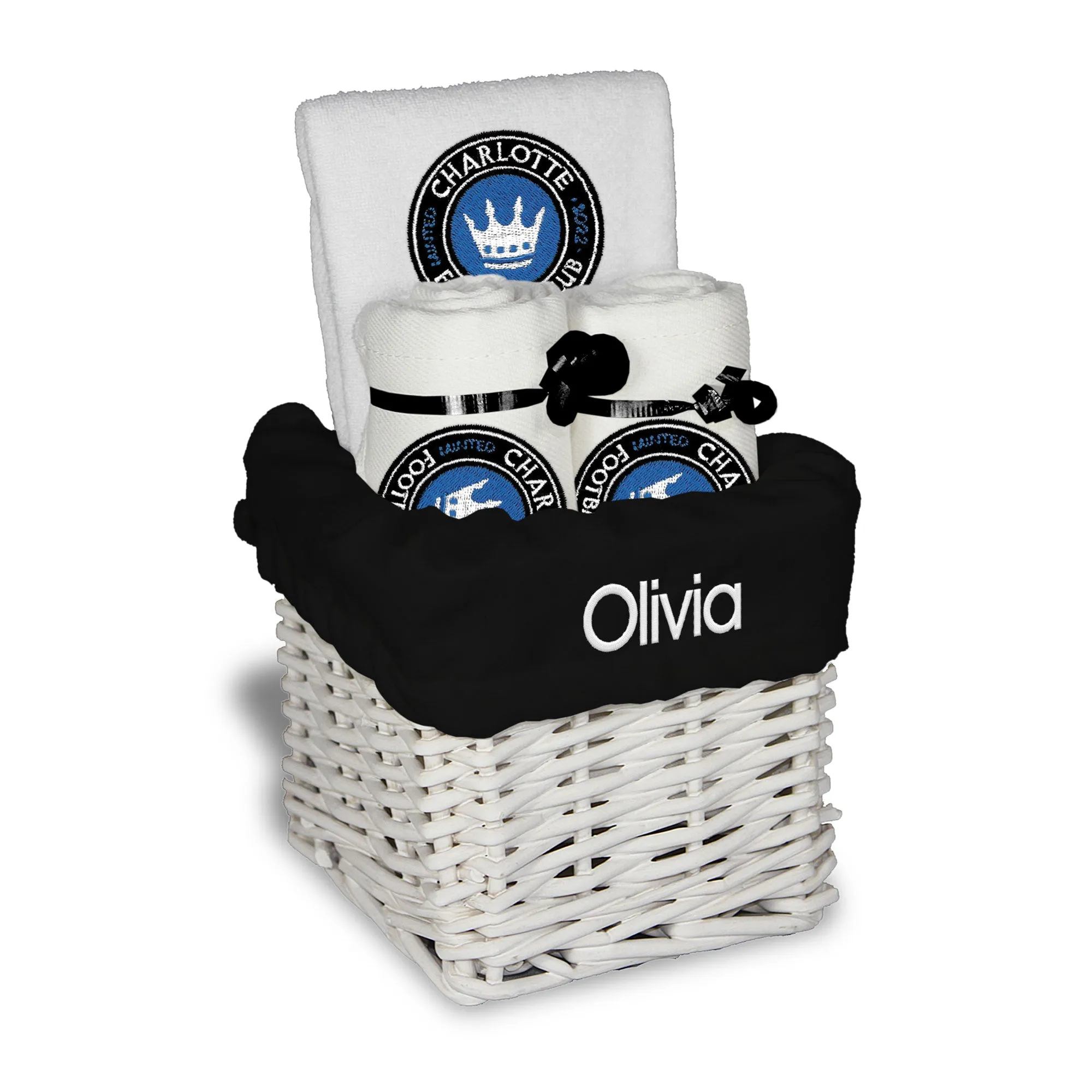 Personalized Charlotte FC Small Basket - 4 Items