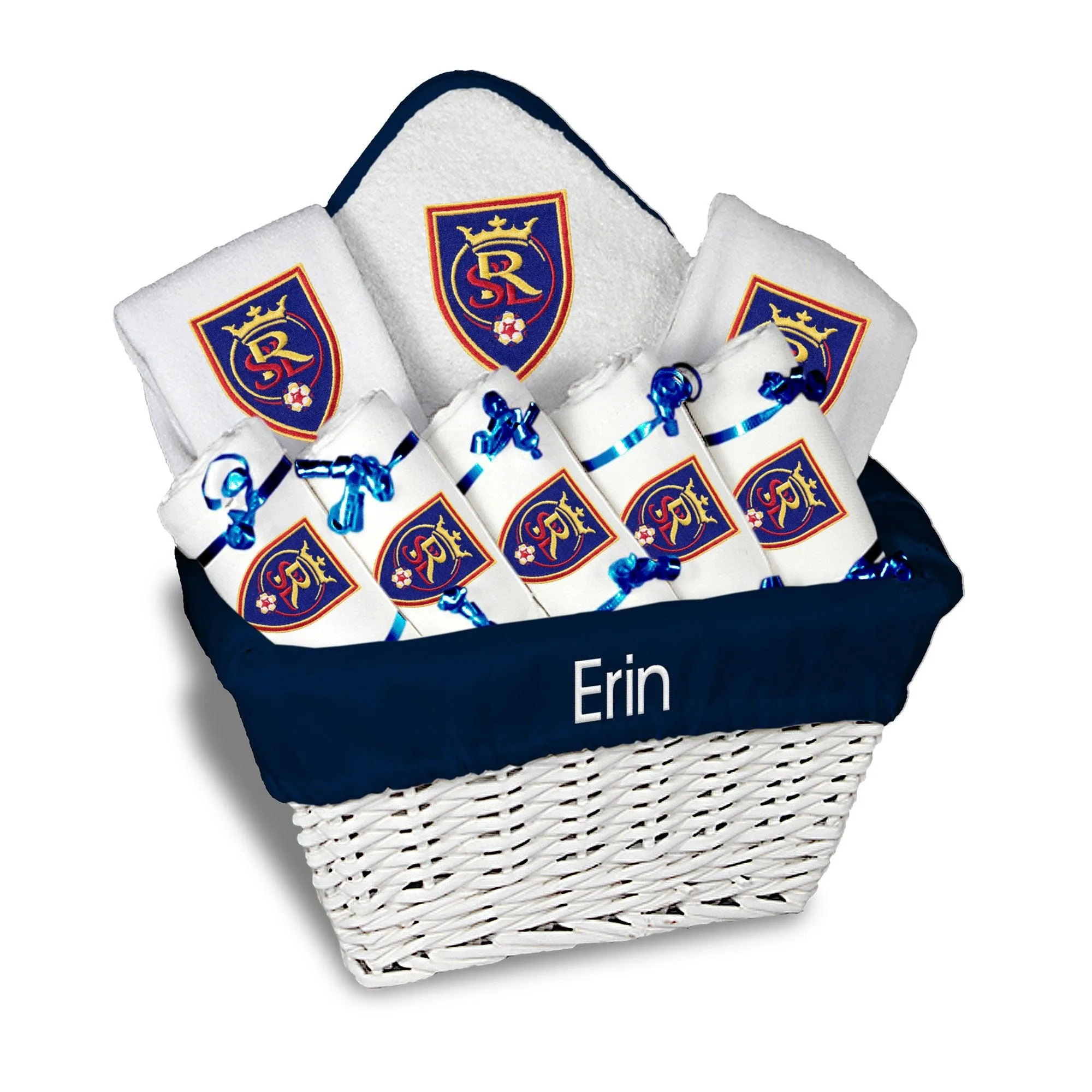 Personalized Real Salt Lake Large Basket - 9 Items