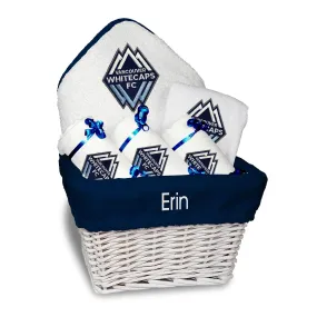 Personalized Vancouver Whitecaps Medium Basket - 6 Items