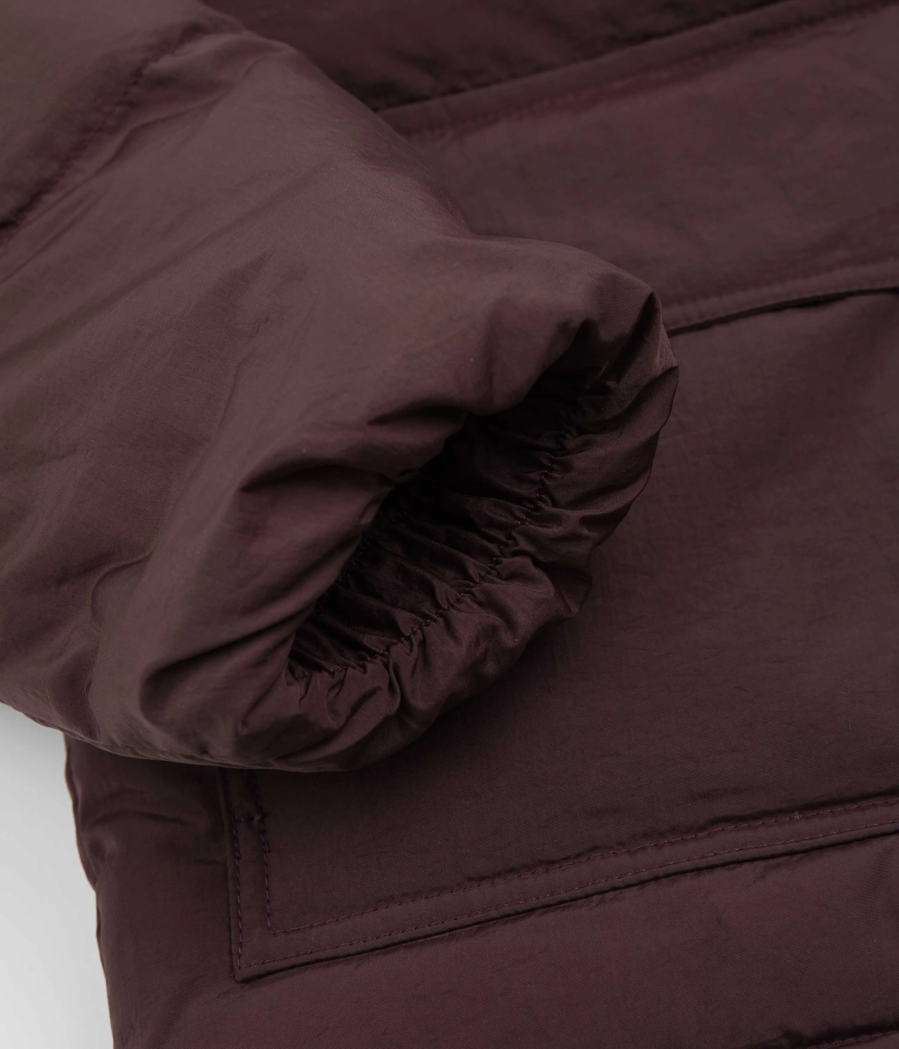 Polar Pocket Puffer Jacket - Bordeaux