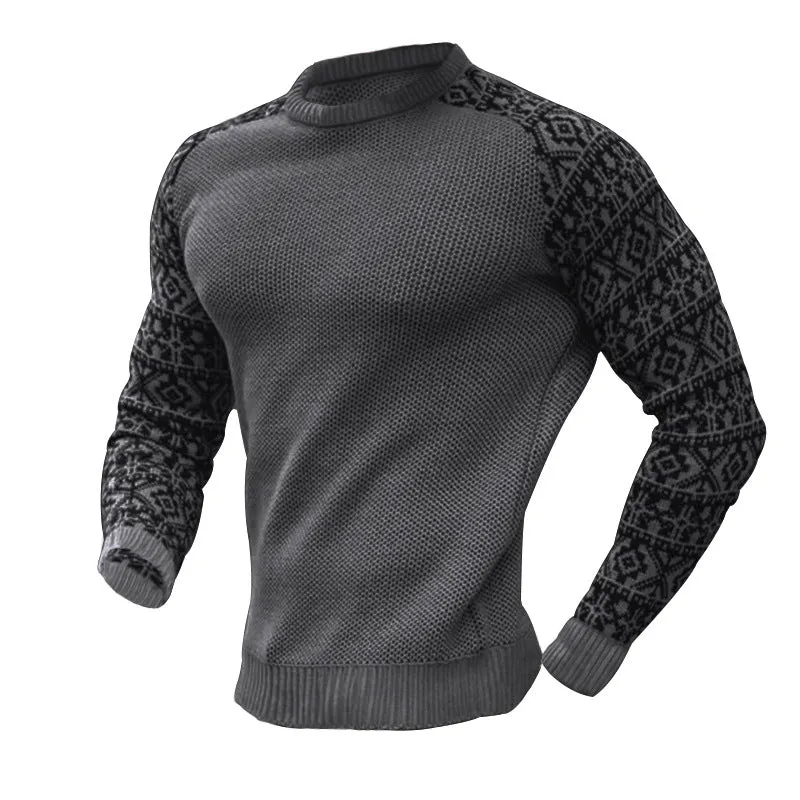 Pologize™ Casual Knitted O-Neck Sweatshirt