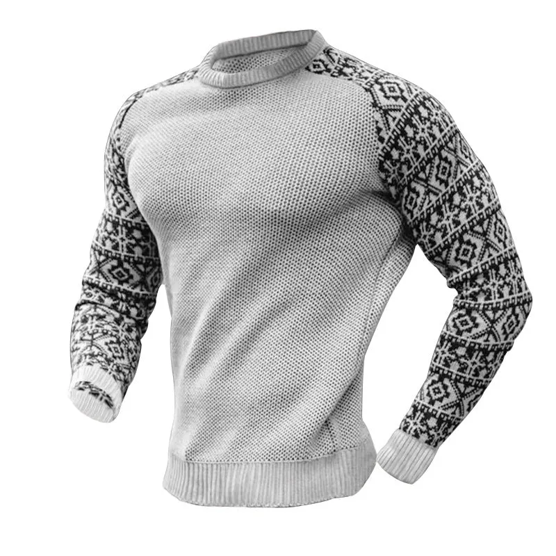 Pologize™ Casual Knitted O-Neck Sweatshirt