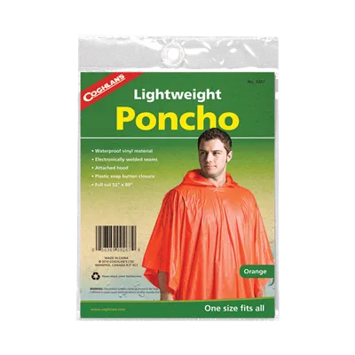 Poncho - Orange