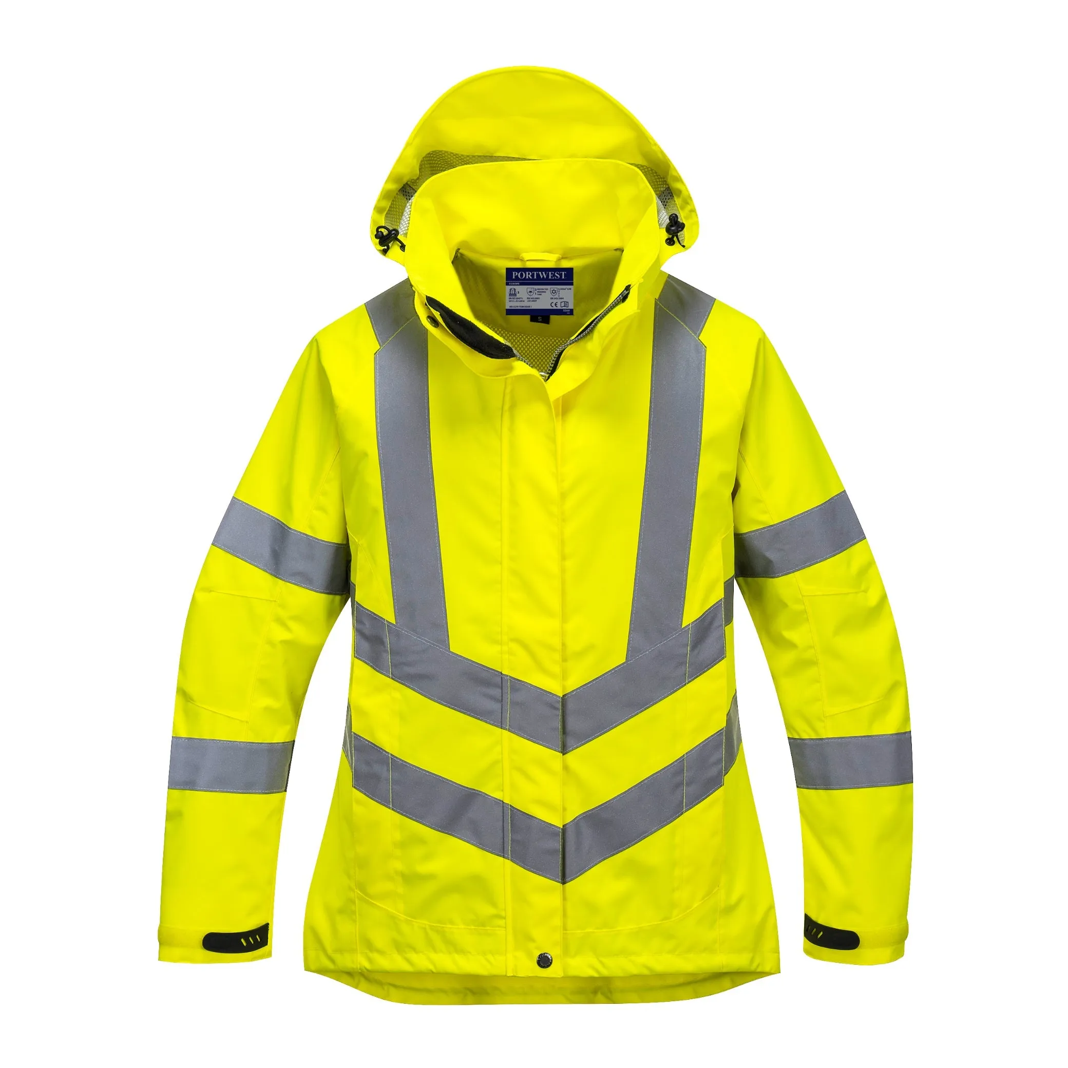 PORTWEST® Womens Hi Vis Winter Jacket - ANSI Class 3 - LW74