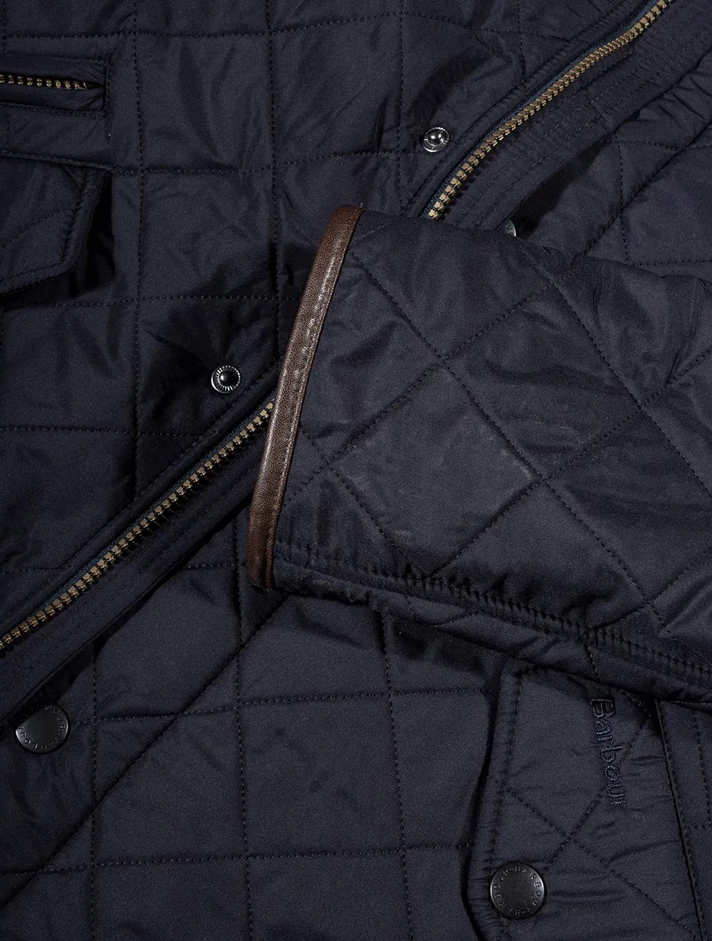 Powell Quilted Jacket Navy