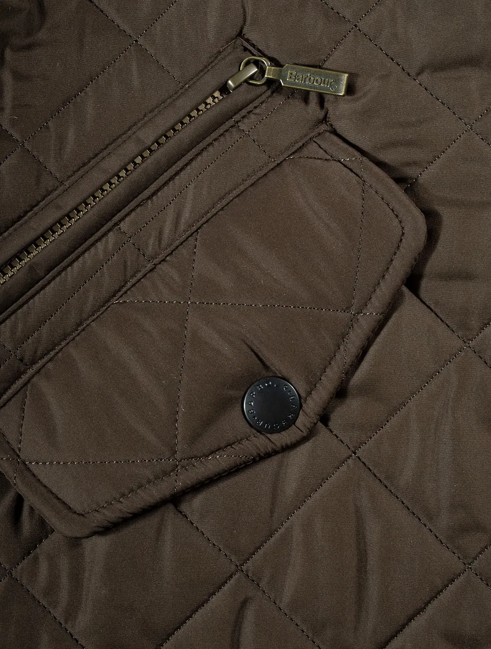 Powell Quilted Jacket Olive