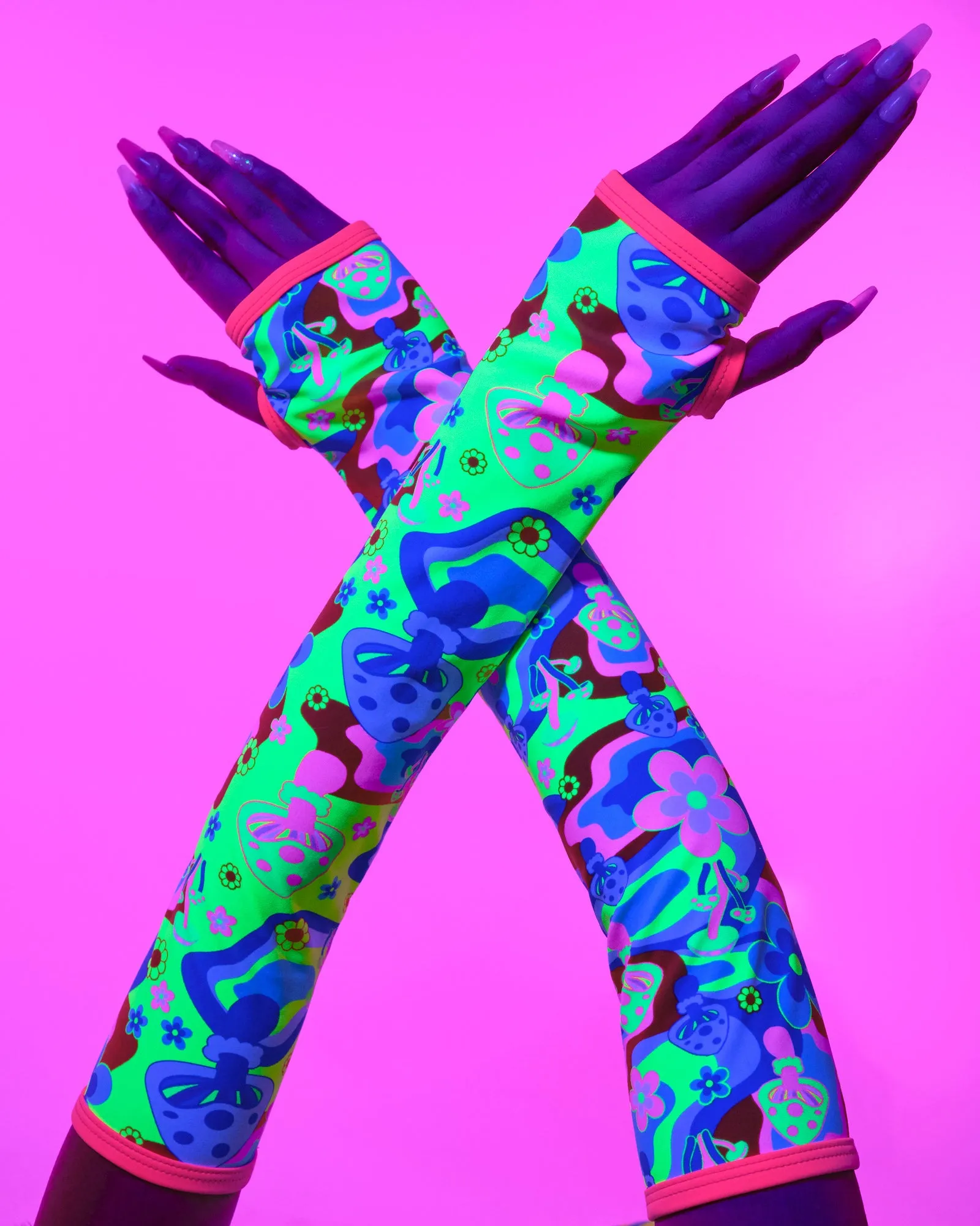 Psychedelic Psilocybin Gloves