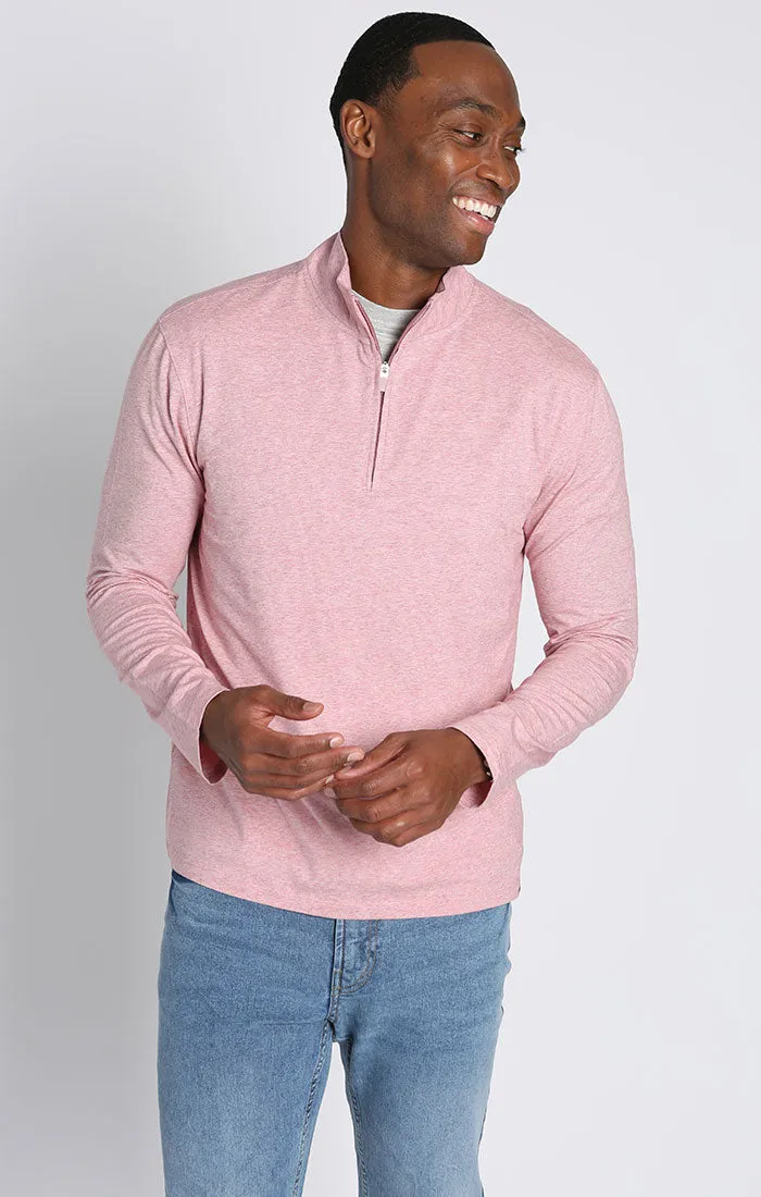 Quarter Zip Cotton Modal Pullover