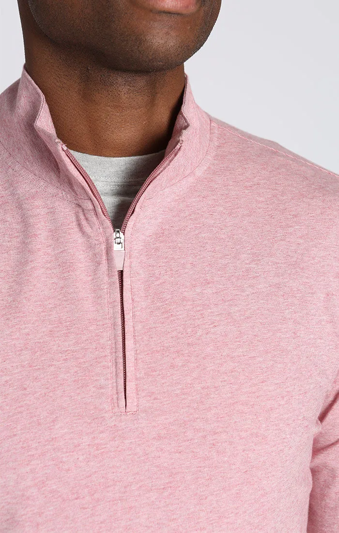 Quarter Zip Cotton Modal Pullover