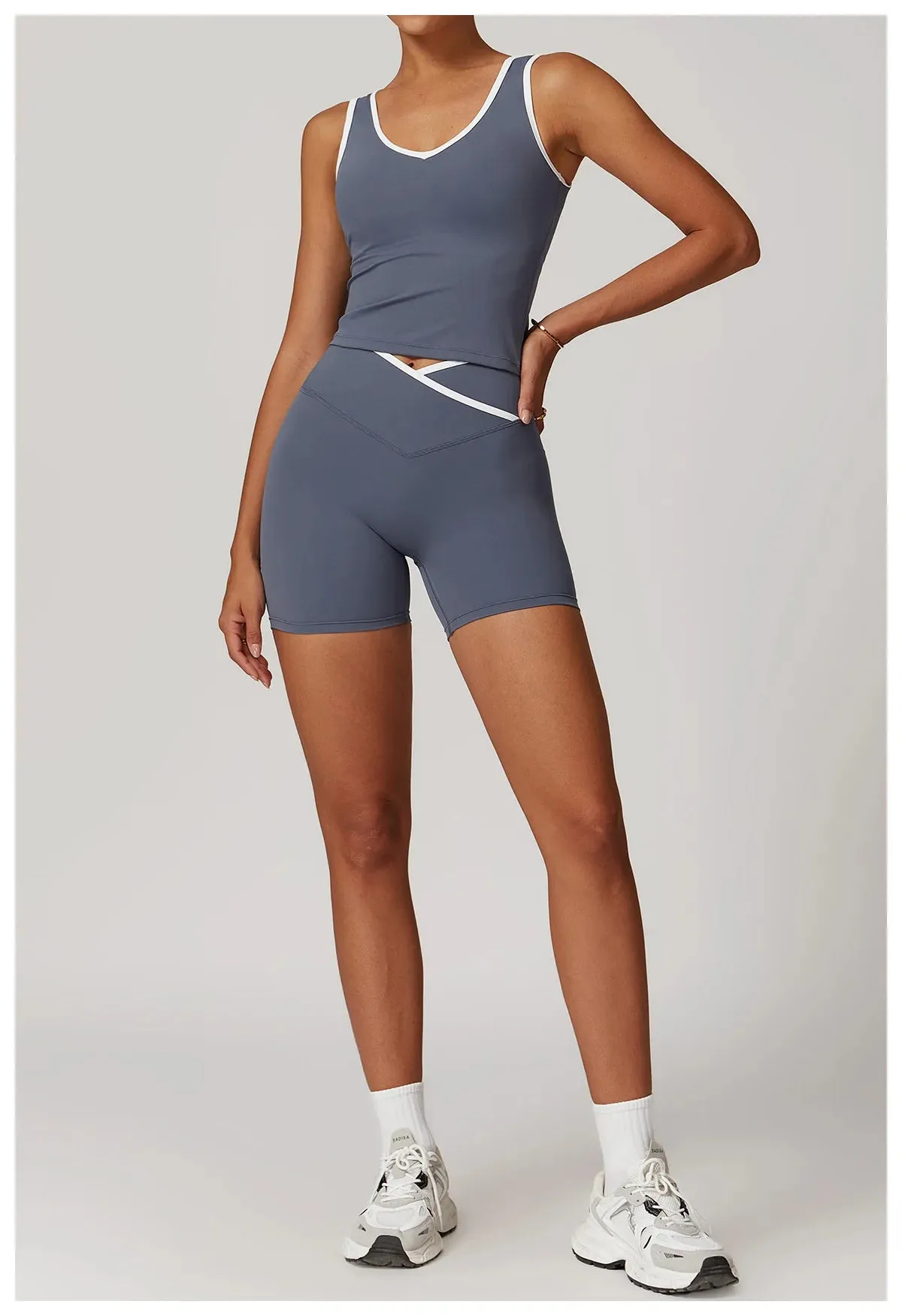 Quick-Dry Athletic Sets for Yoga 2 Piece Gym Style Outfit