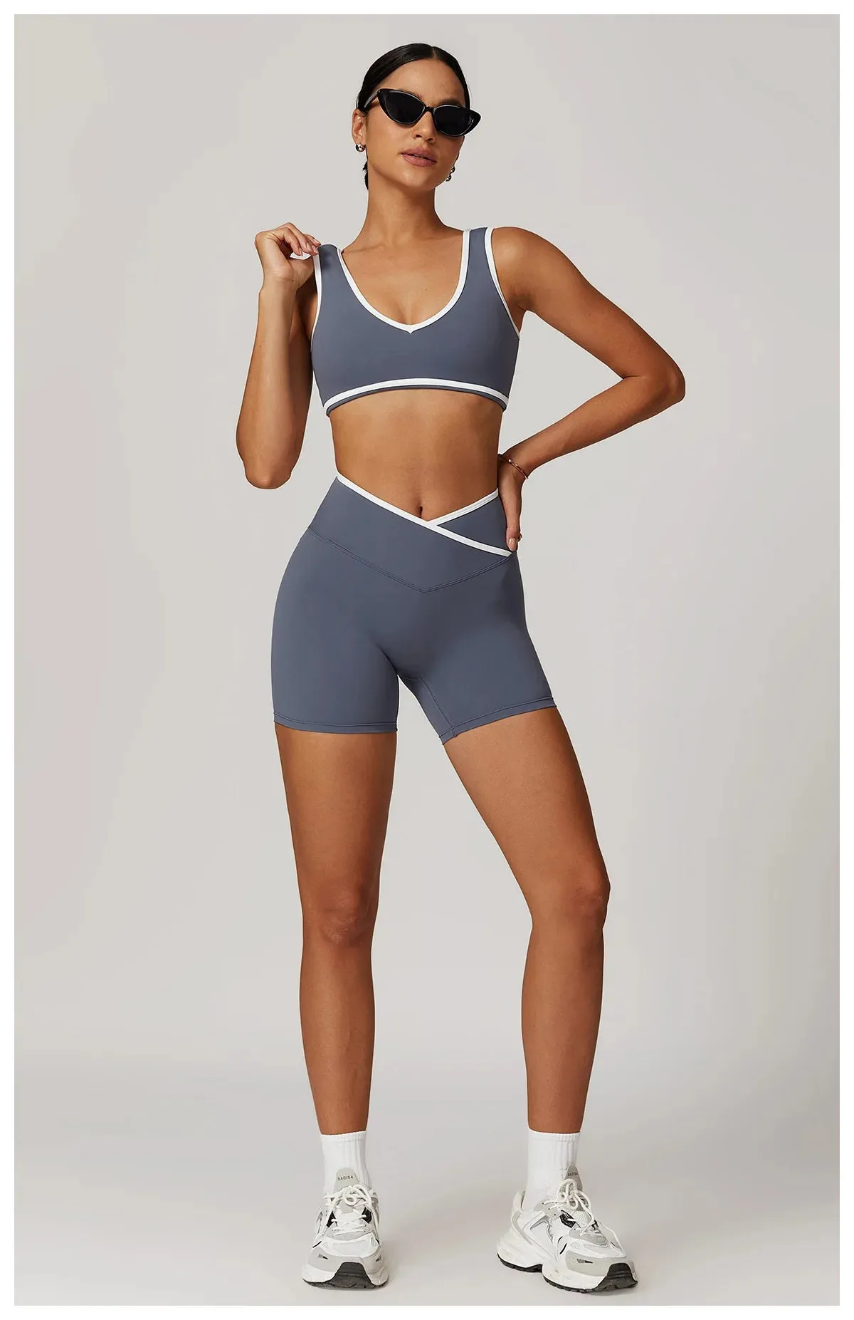 Quick-Dry Athletic Sets for Yoga 2 Piece Gym Style Outfit