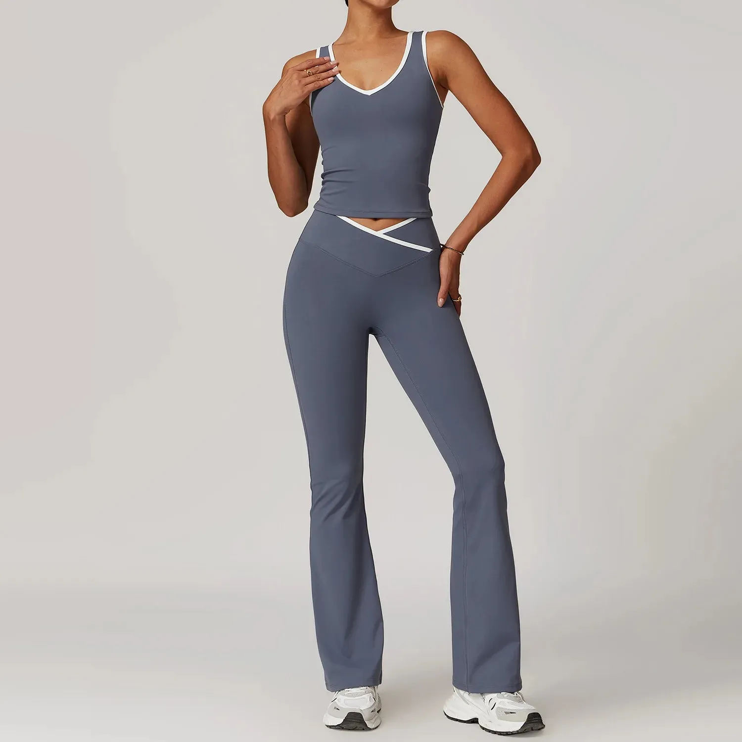 Quick-Dry Athletic Sets for Yoga 2 Piece Gym Style Outfit