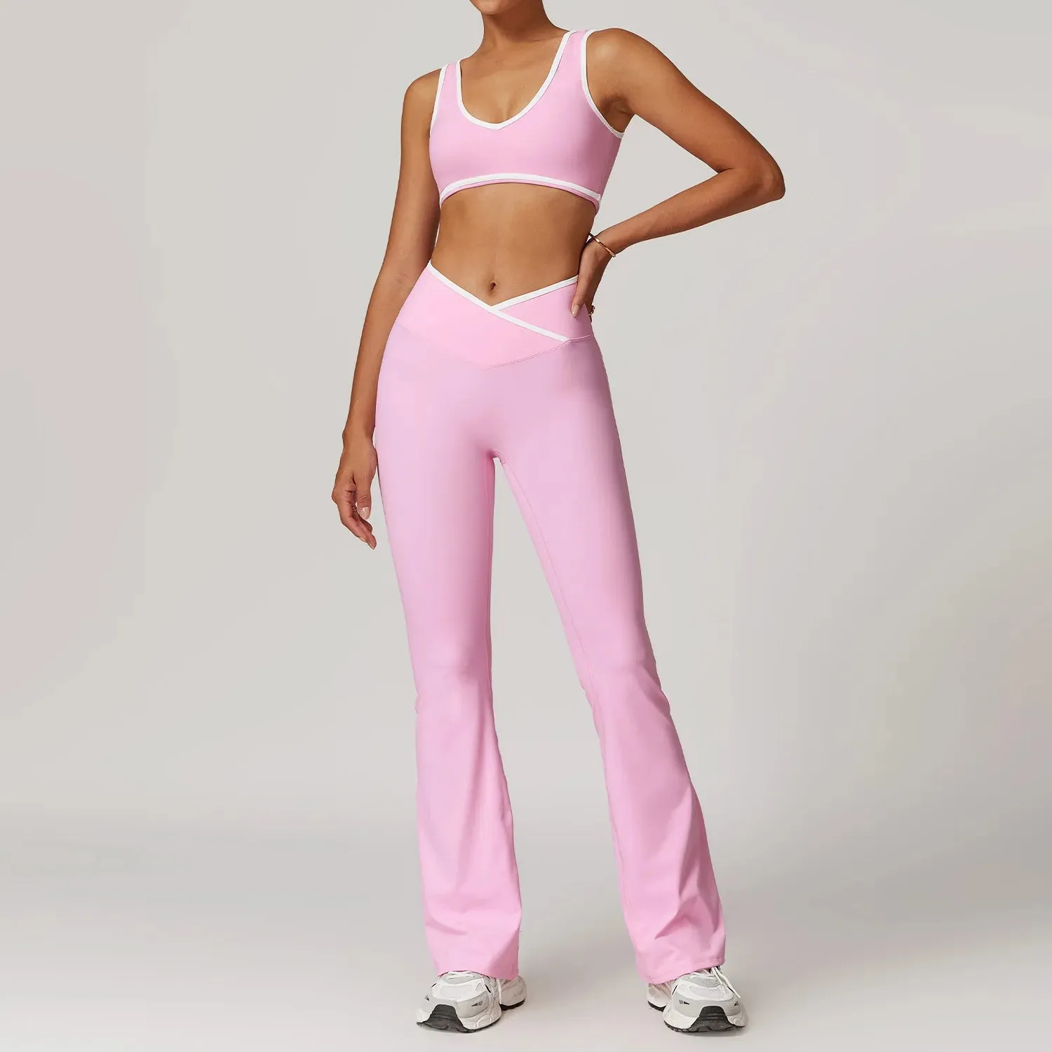 Quick-Dry Athletic Sets for Yoga 2 Piece Gym Style Outfit