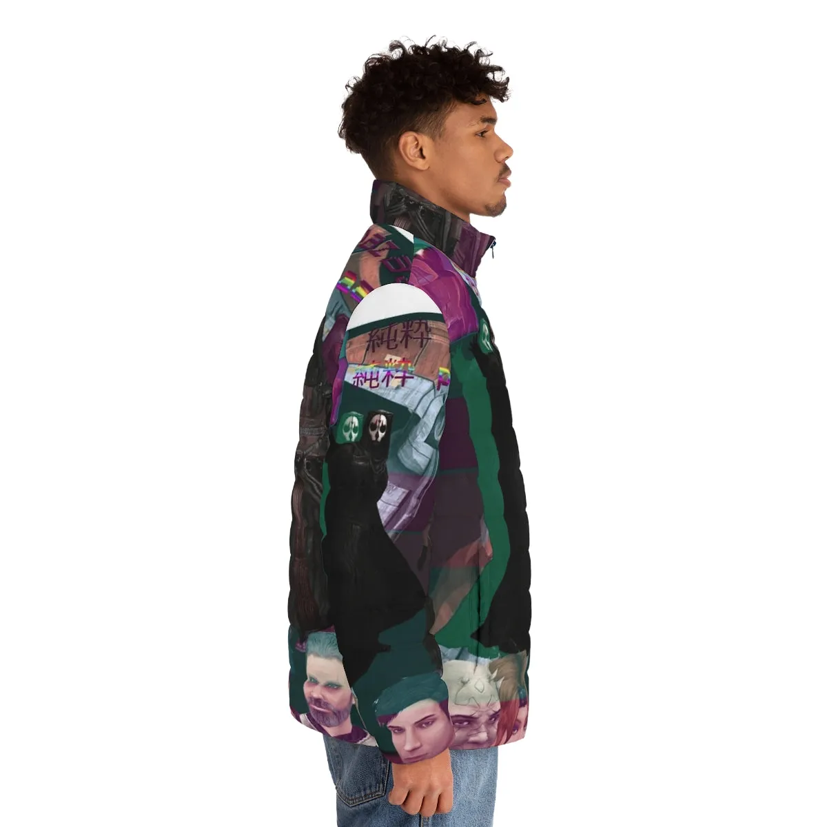 "Galactic Vapor Puffer Jacket: The PURE PAZAAK Fusion"