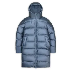 Rains Alta Longer Puffer Jacket 'Blue'