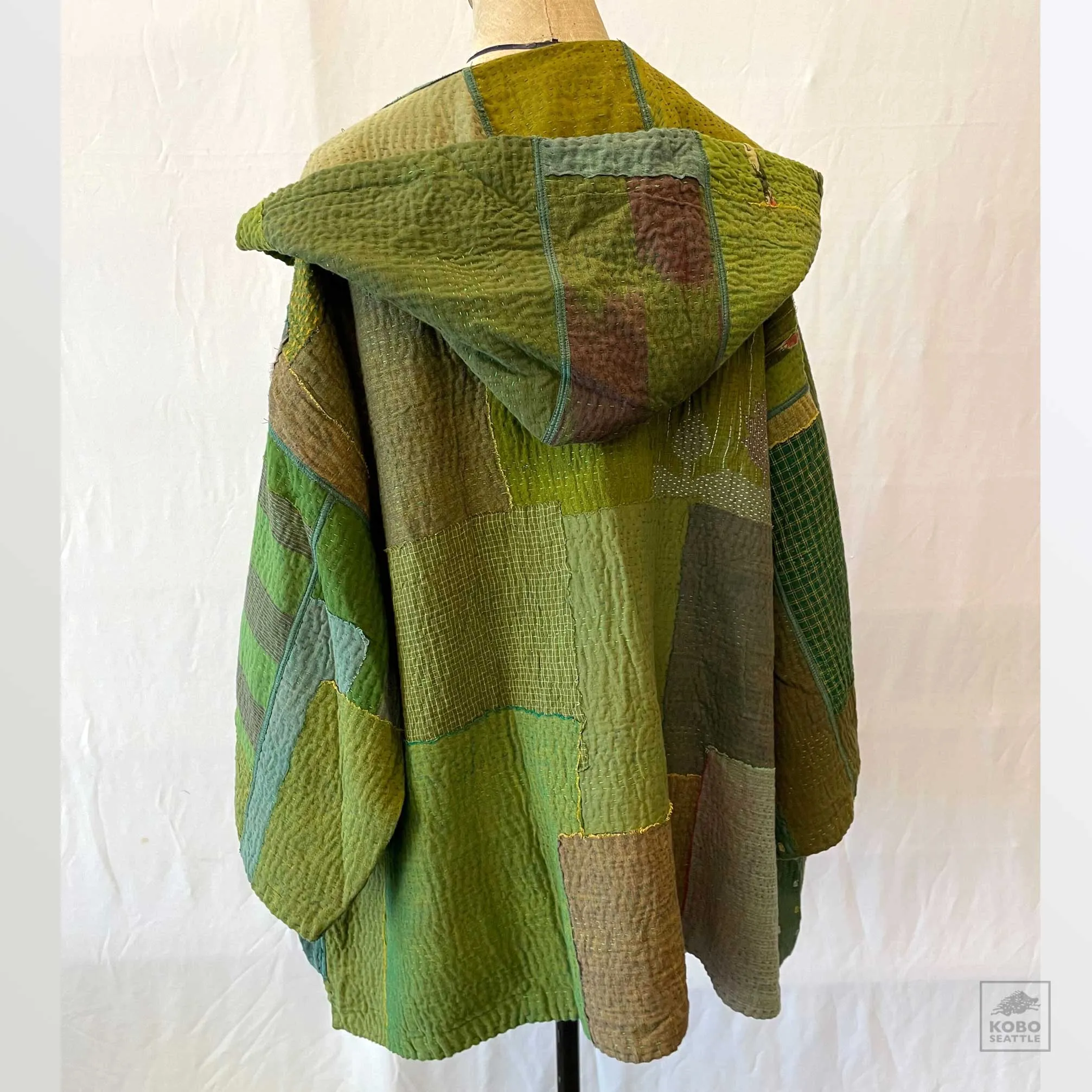 Reversible Kantha Hoodie/Poncho 25