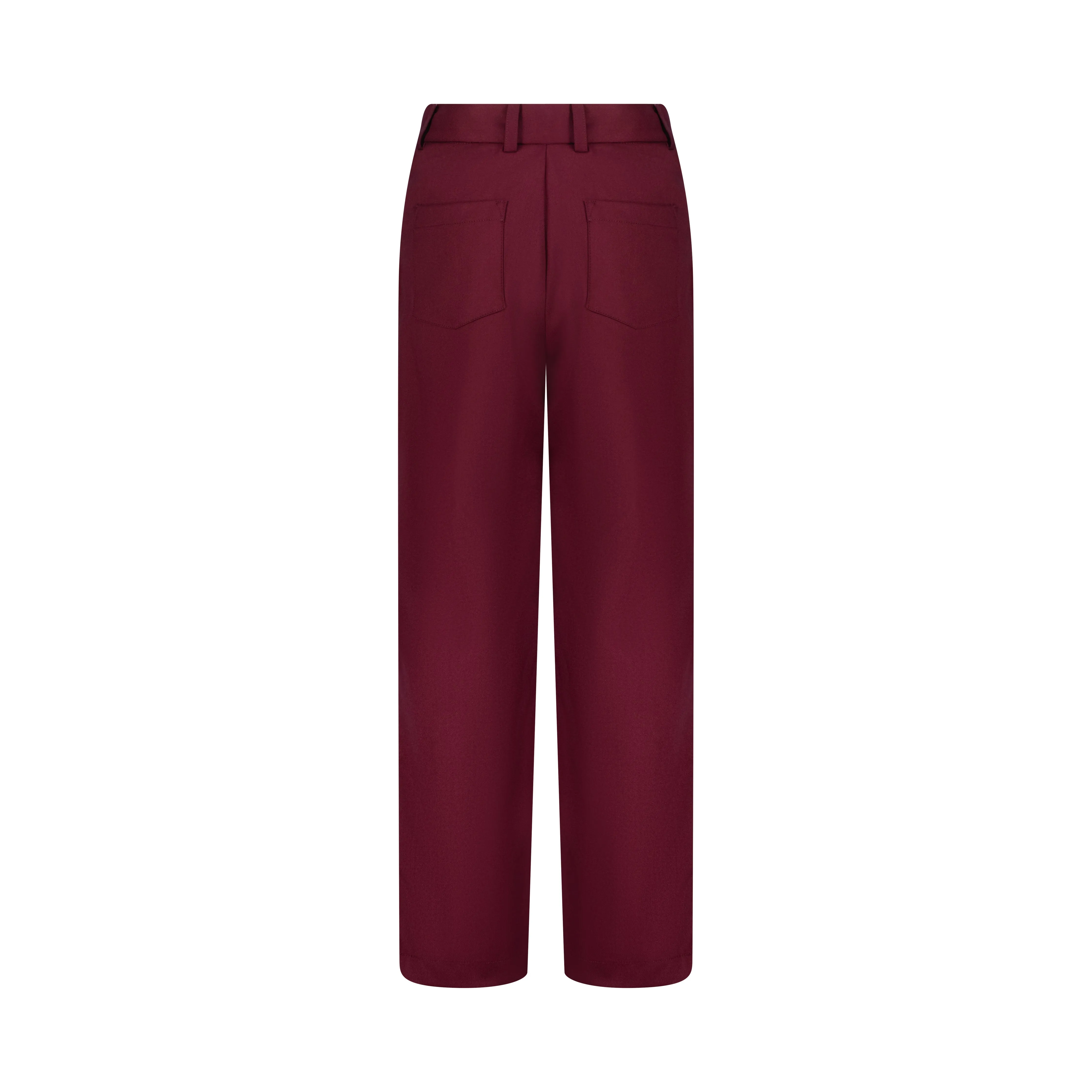 Rich Maroon Boy's Trouser