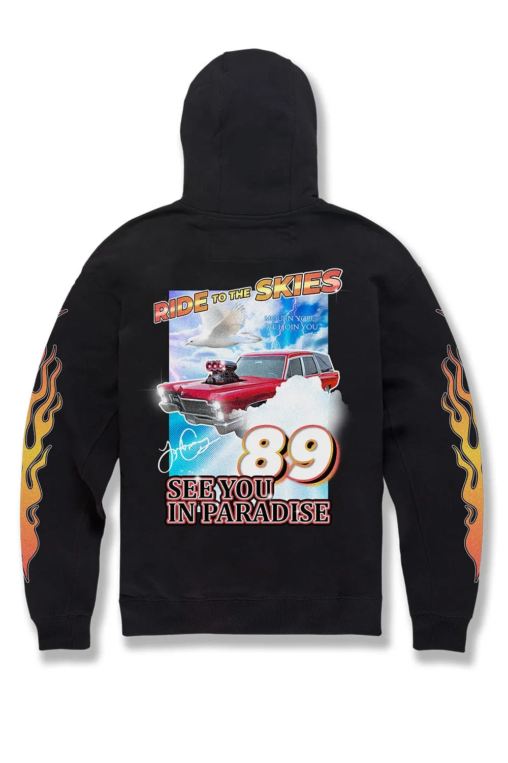 Ride 2 The Skies Pullover Hoodie (Black)