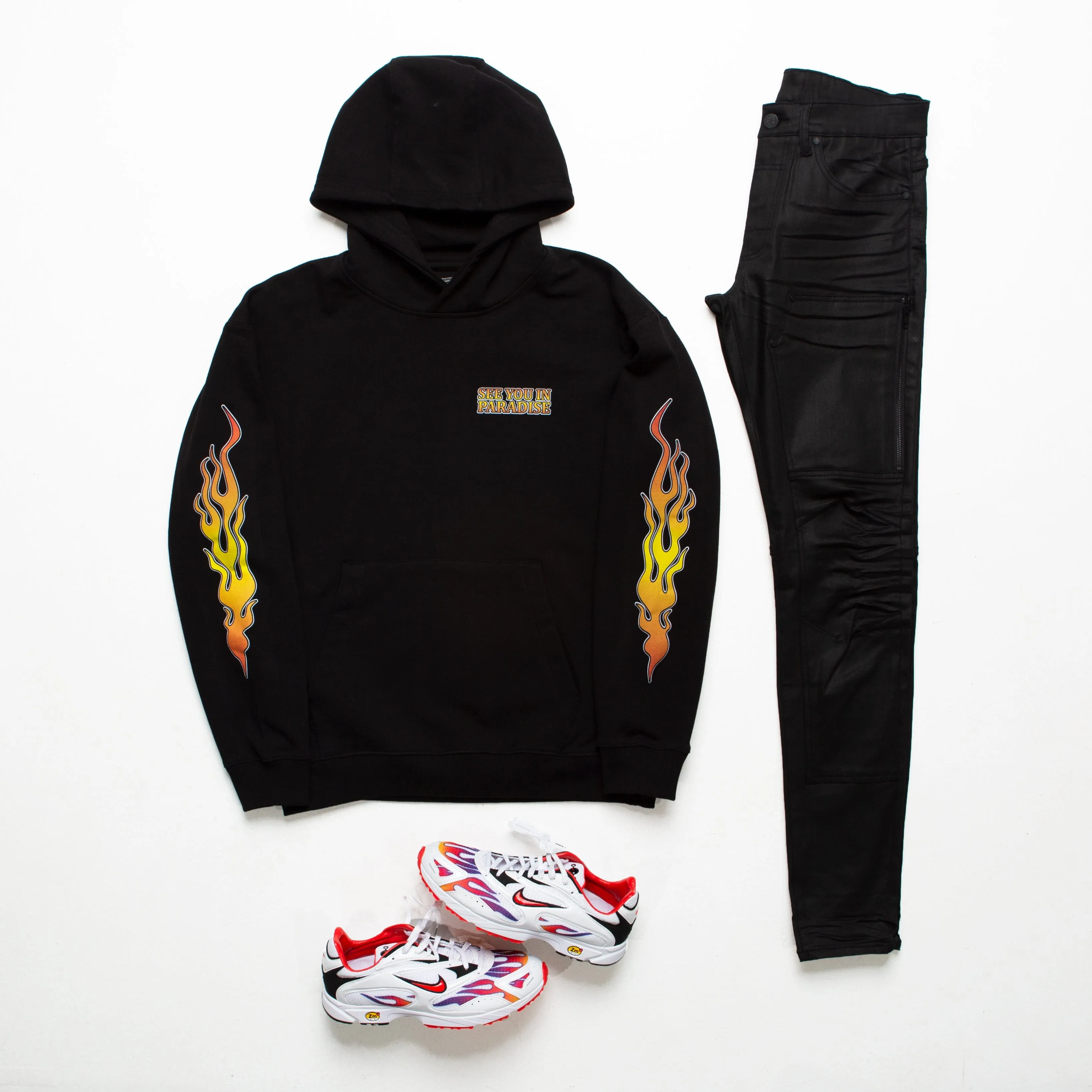 Ride 2 The Skies Pullover Hoodie (Black)