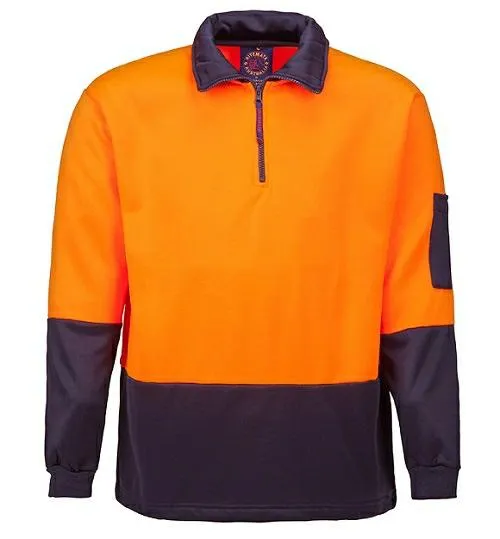 RiteMate RM6012 hlf zip fleecy pullover