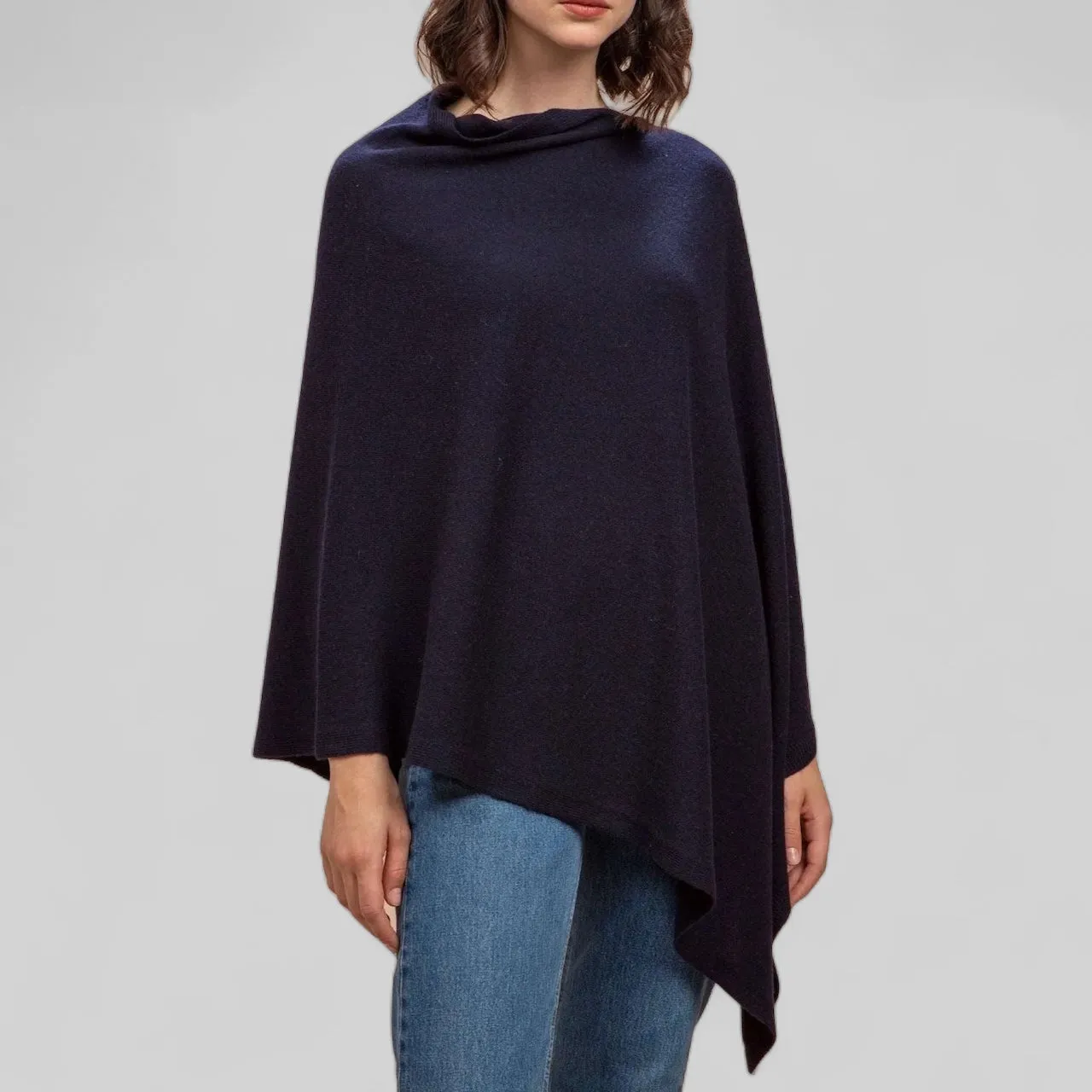 RITZY Wool Blend Poncho-More Colours Available