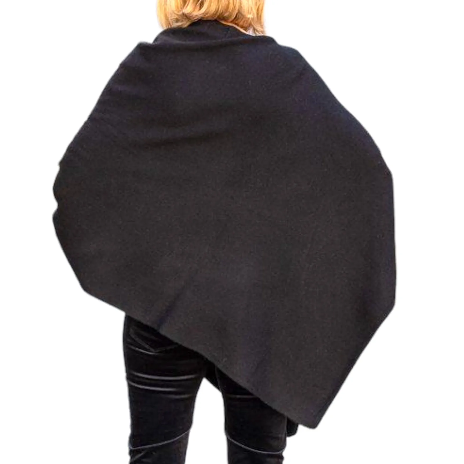 RITZY Wool Blend Poncho-More Colours Available