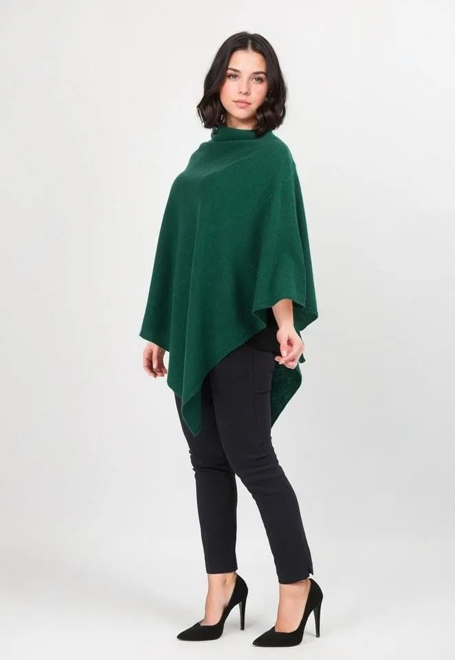 RITZY Wool Blend Poncho-More Colours Available