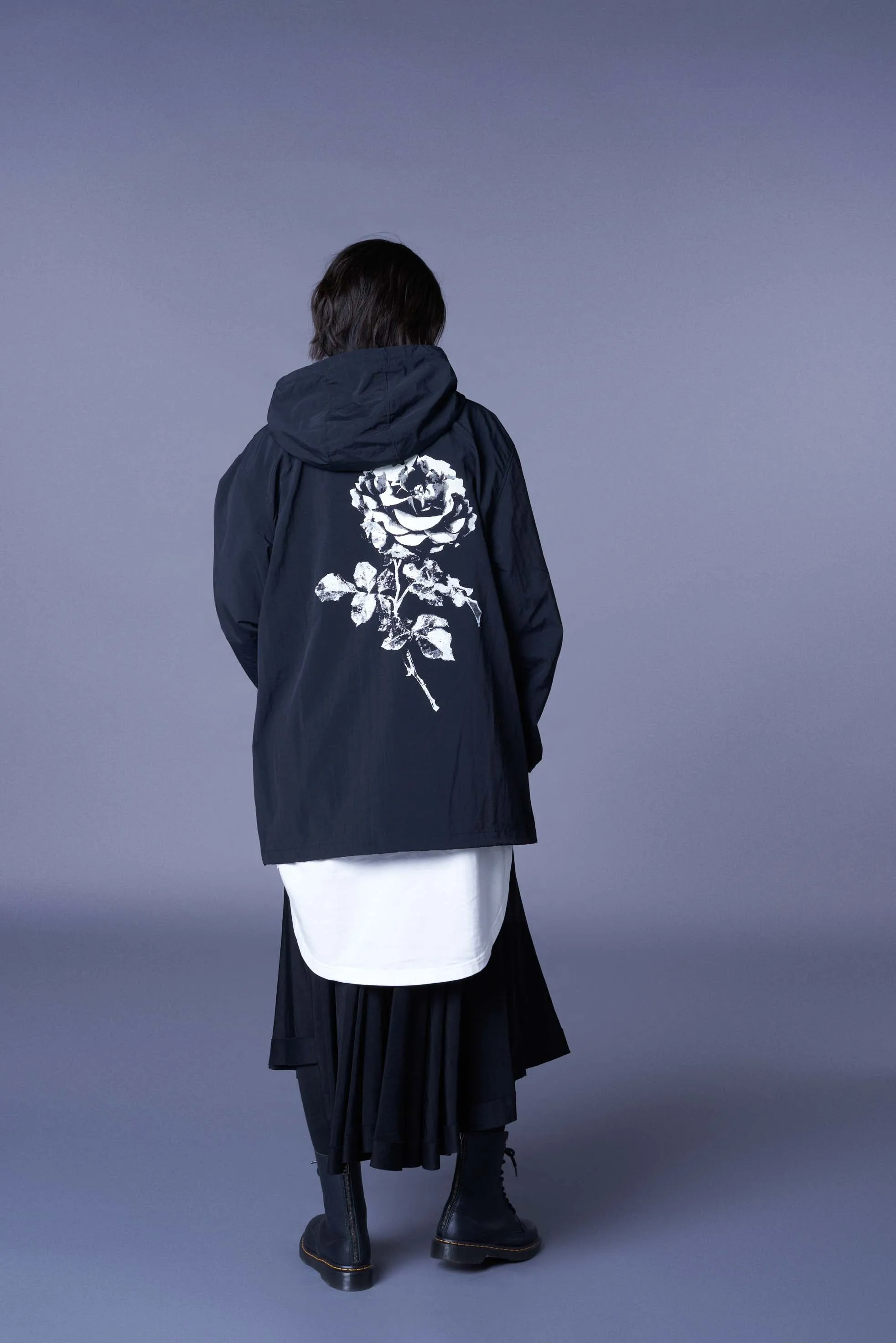 ROSE GRAPHIC ANORAK PARKA