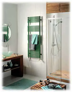 Runtal Solea STRED-3420 Hardwired Mounted Towel Warmer - 19.7"w x 33.8"h