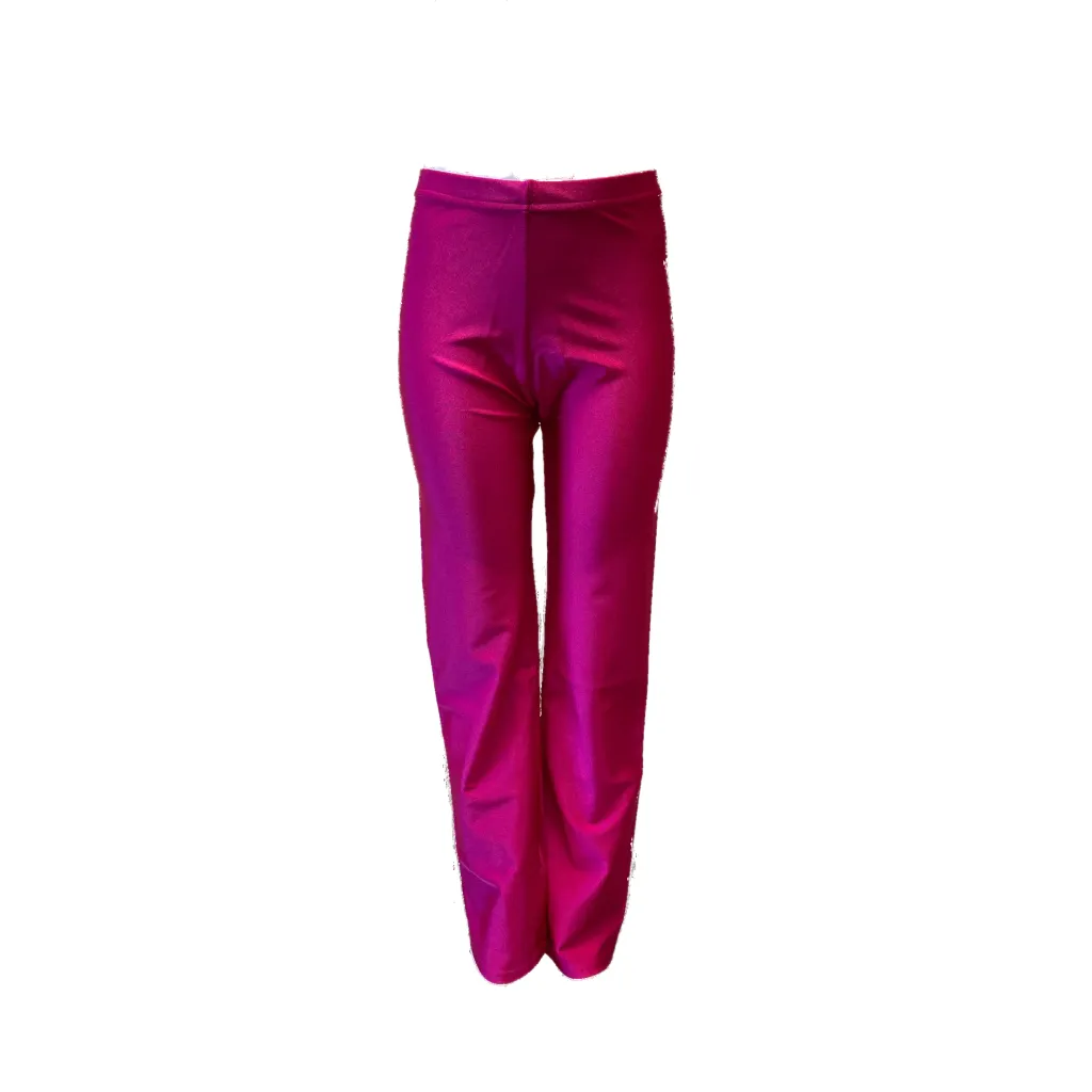 SALE - DANNI - LYCRA JAZZ PANTS / TROUSERS - DARK CERISE