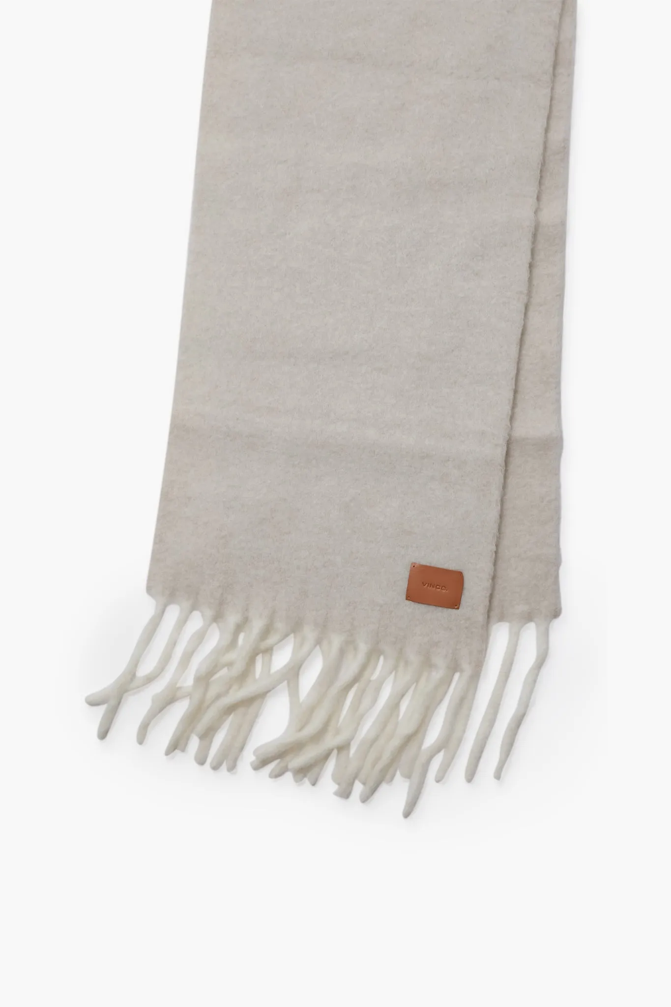 Sand Dune Brushed Alpaca Solid Scarf