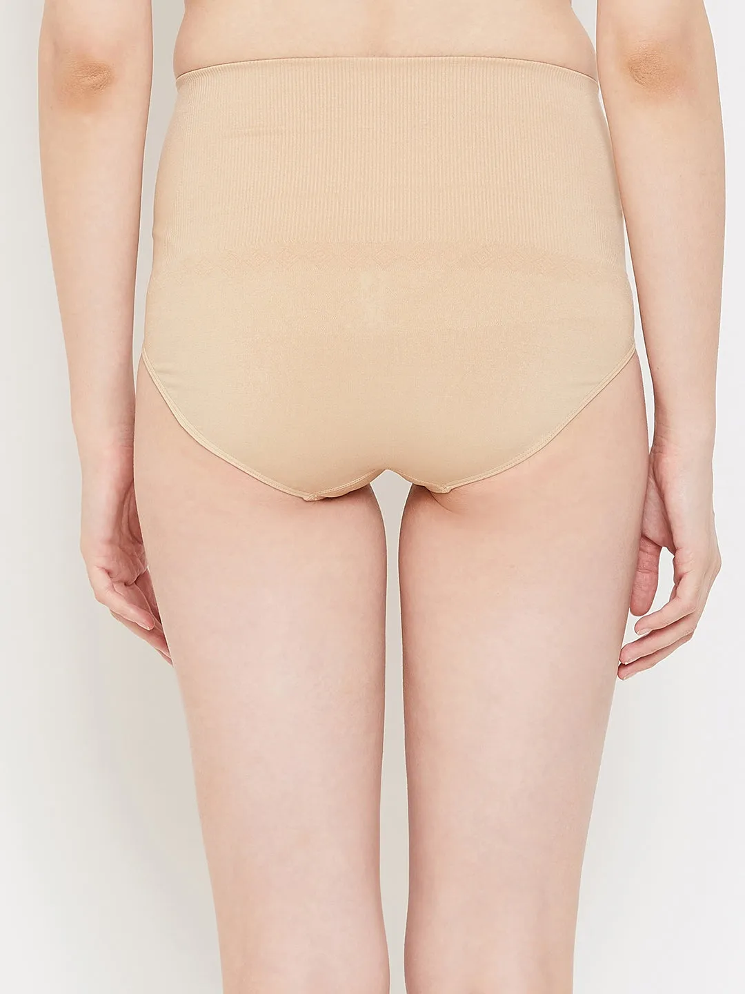 Seamless High Control Low Waist Shapewear - Nude