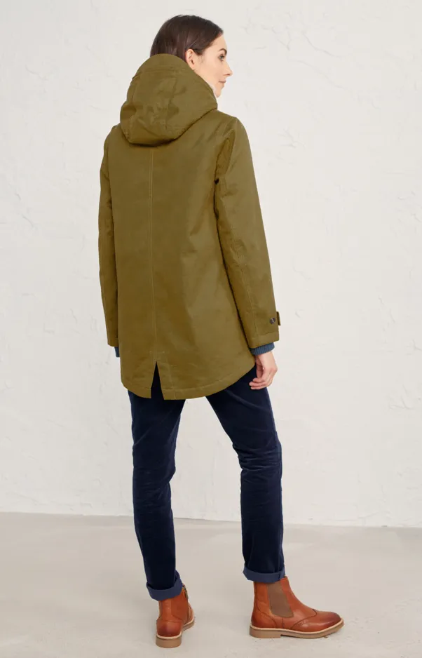 Seasalt Lill Cove Raincoat Oak