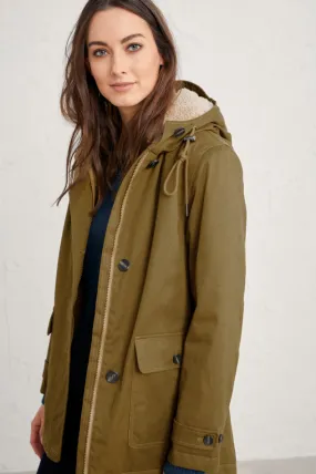 Seasalt Lill Cove Raincoat Oak