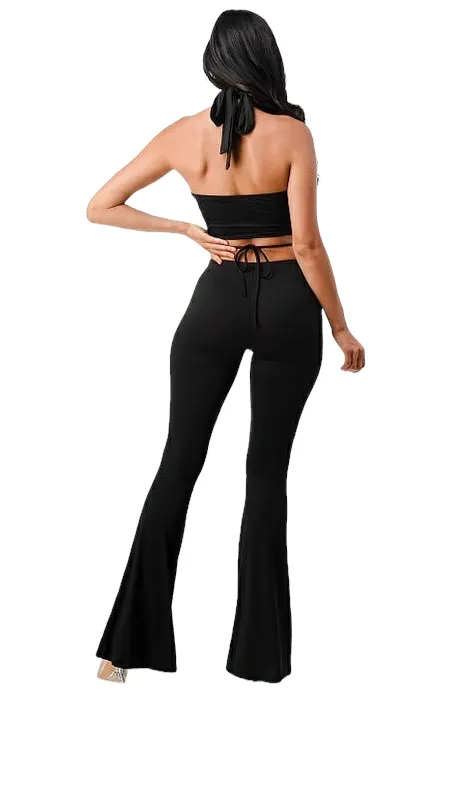 Selena 2 Piece Flare Pants Set