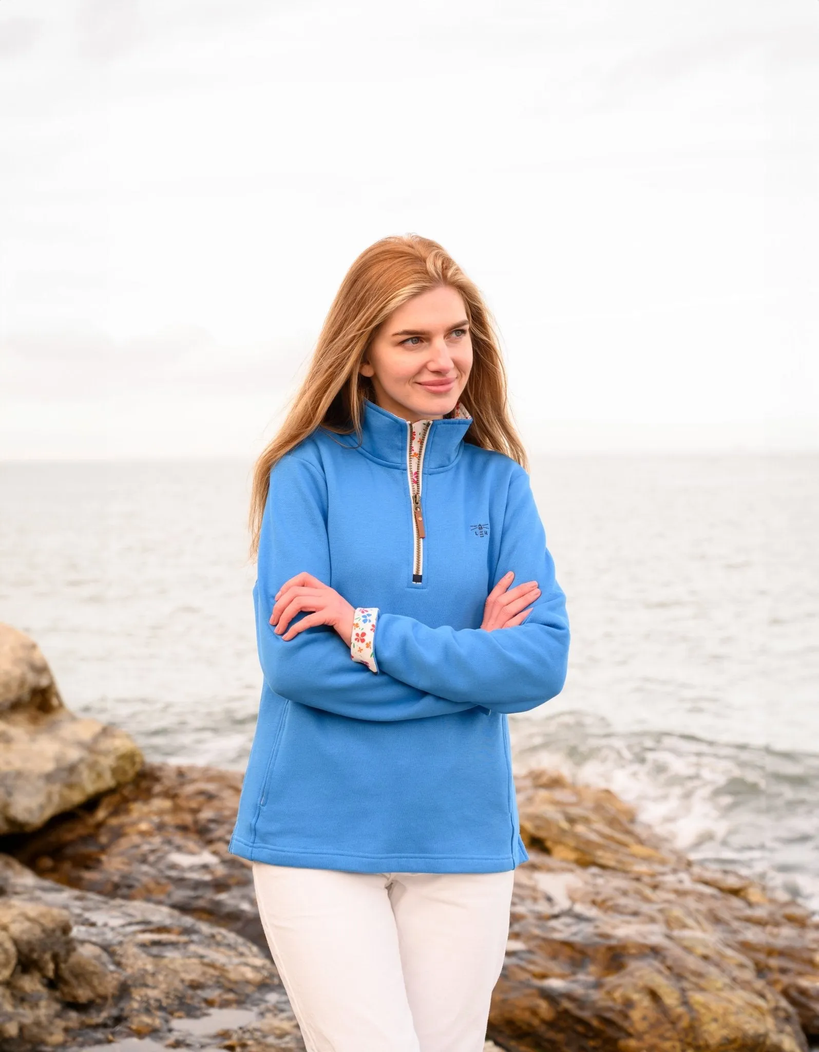 Shore Sweatshirt - Azure Blue