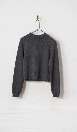 SHORT PULLOVER - FW2400 - GREY