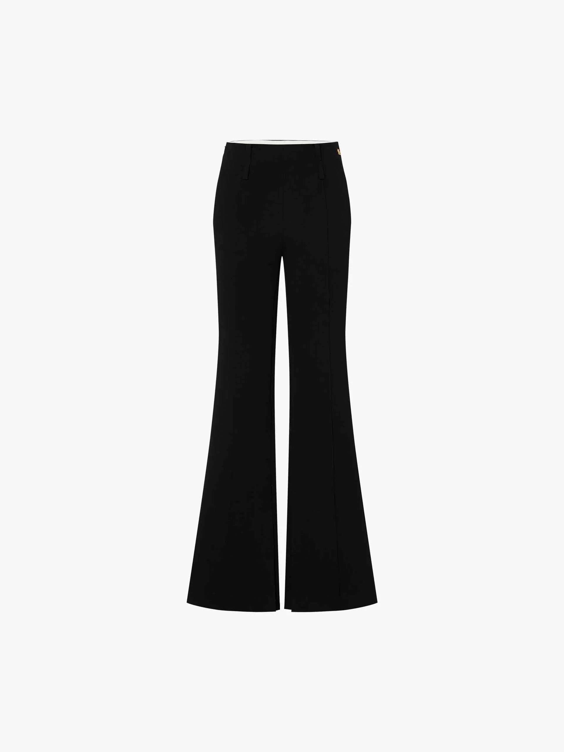 Side Slit Flares Pants