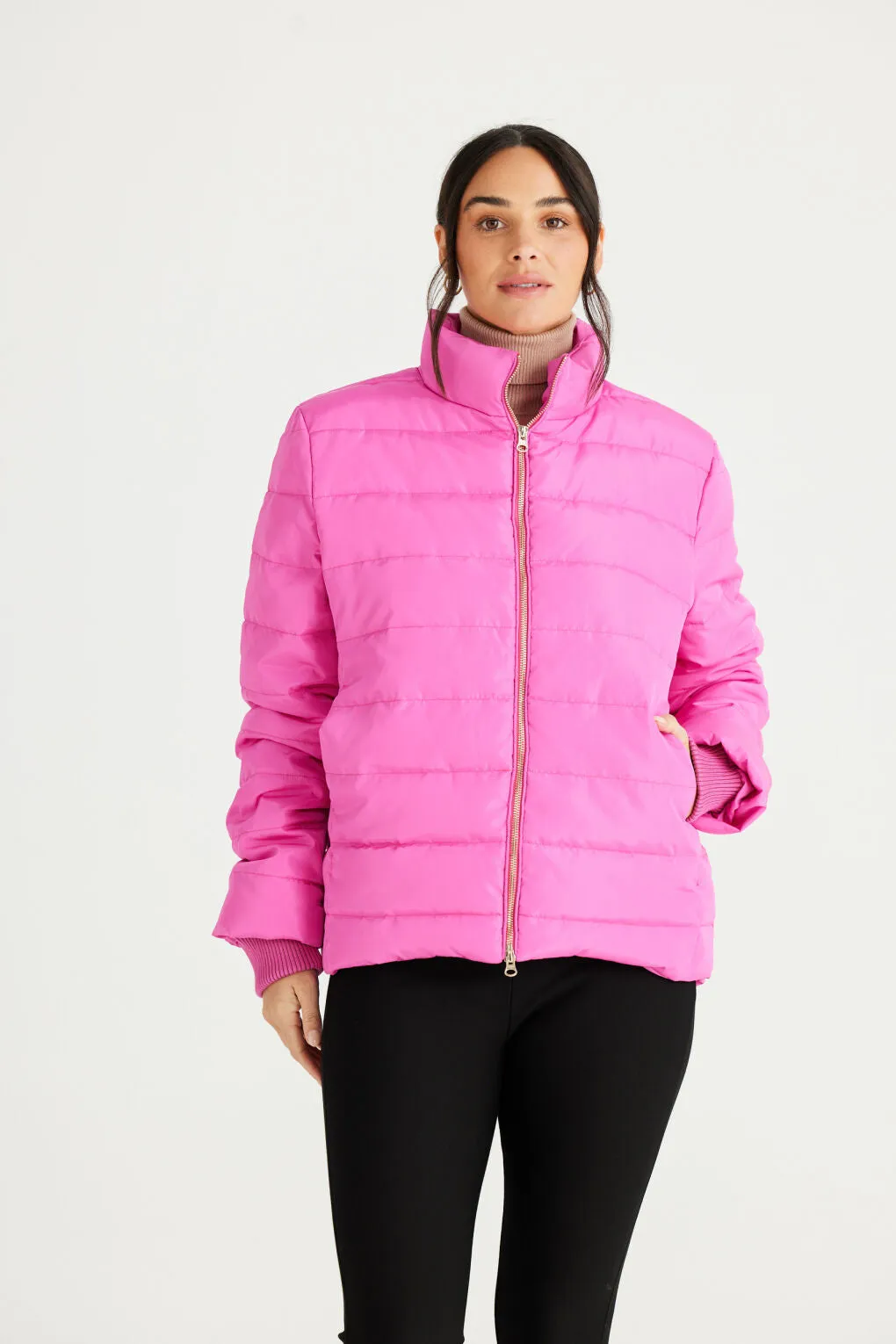 Sillian Puffer (Hot Pink)