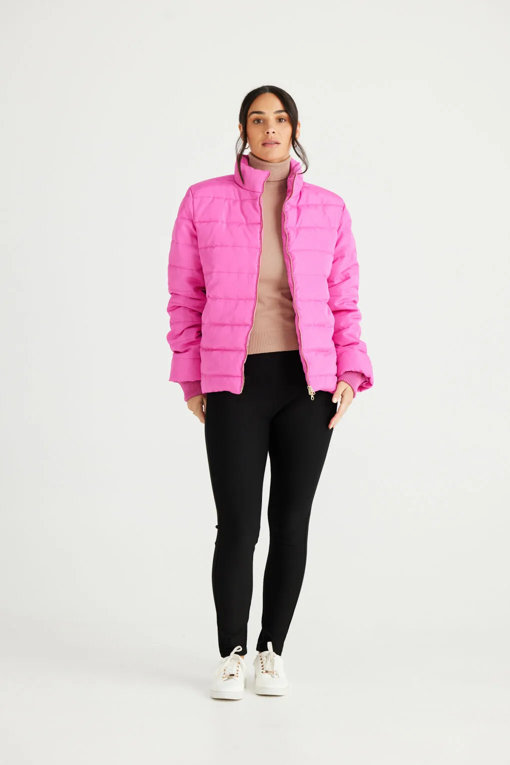 Sillian Puffer (Hot Pink)