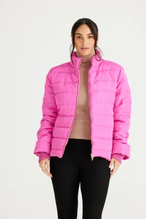 Sillian Puffer (Hot Pink)