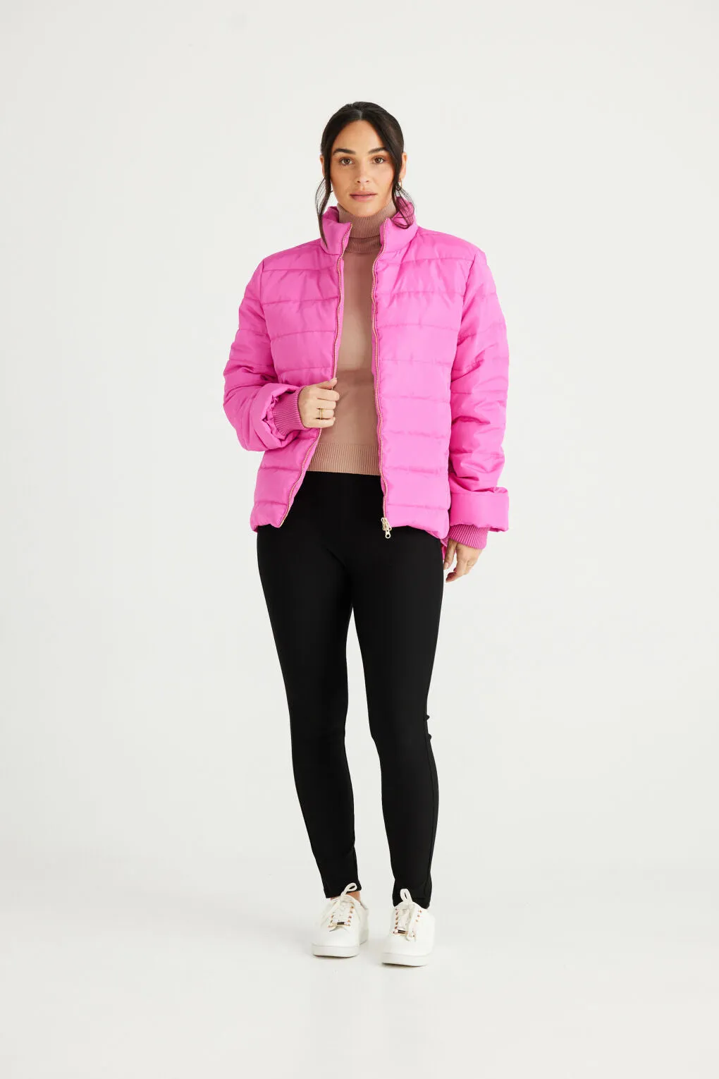 Sillian Puffer (Hot Pink)