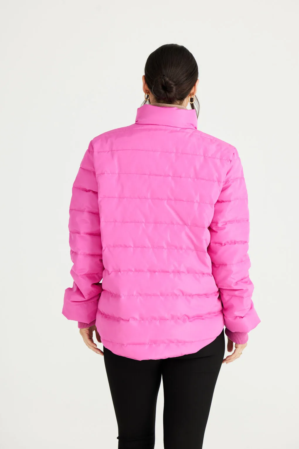 Sillian Puffer (Hot Pink)