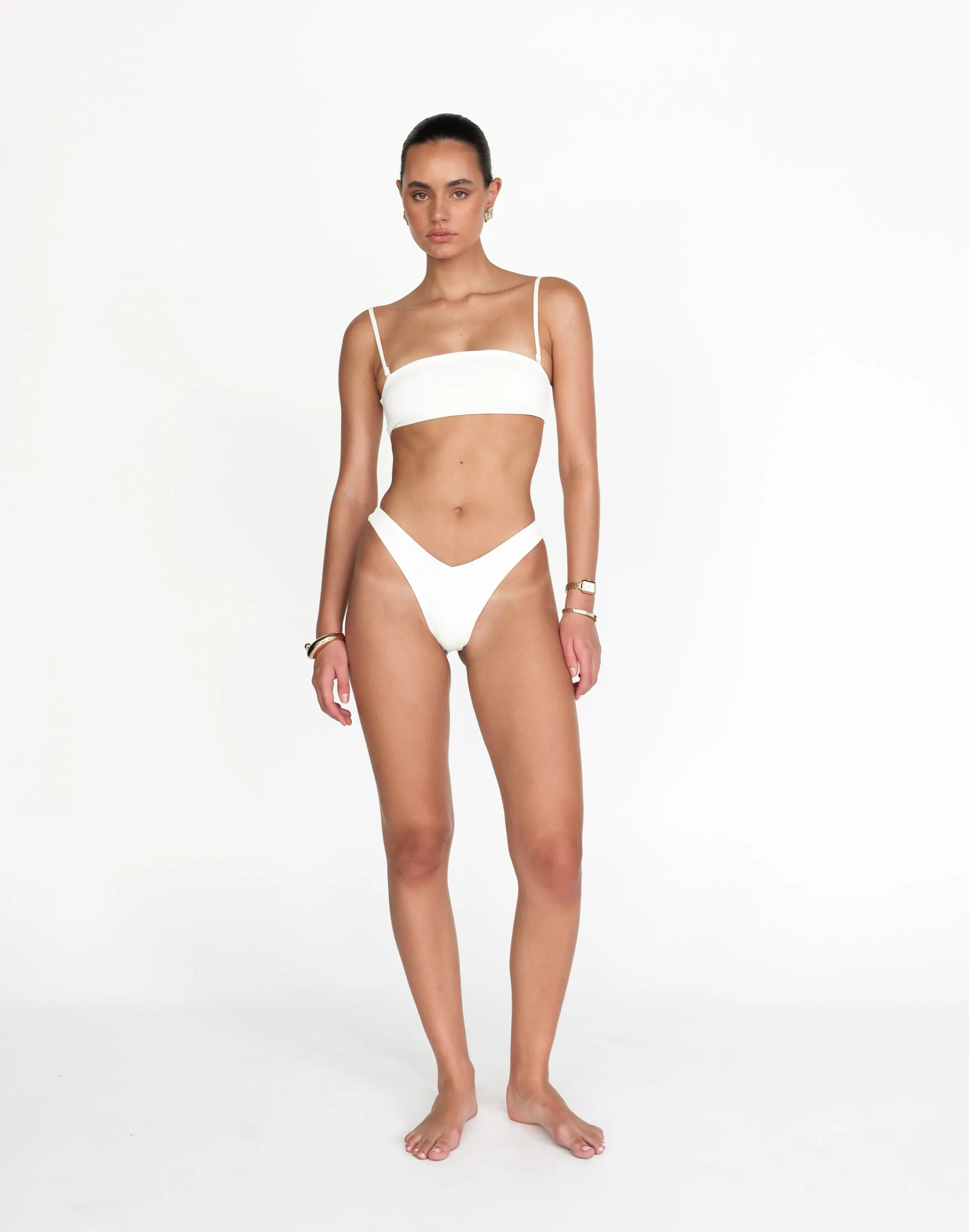 Soraya Bikini Bottoms (Pearl)