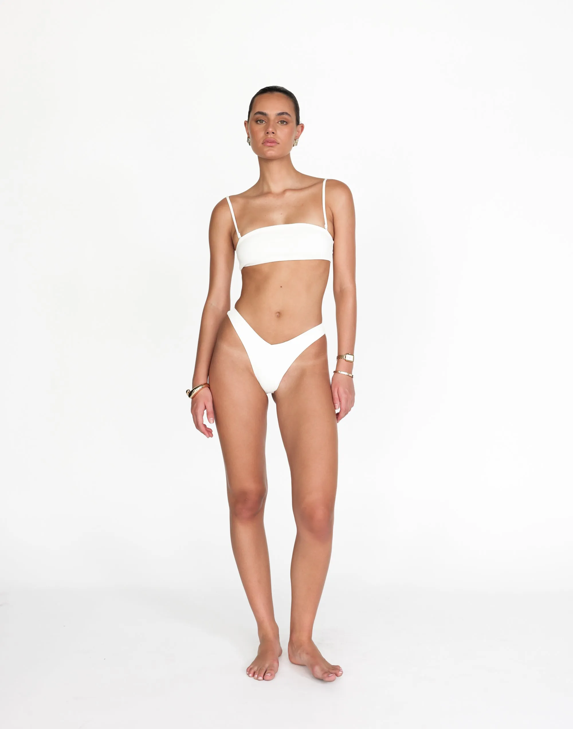 Soraya Bikini Bottoms (Pearl)