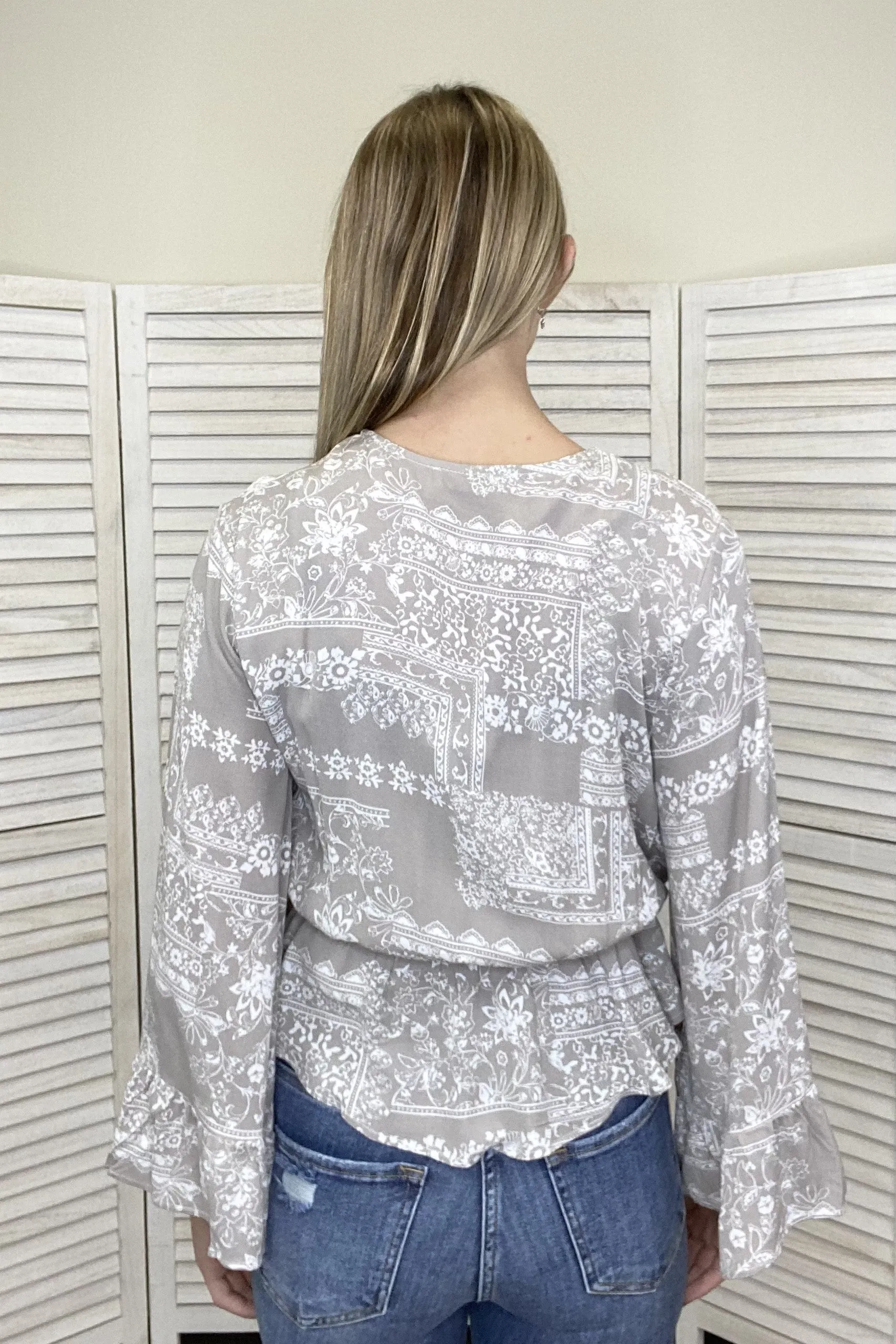 Spring Feeling Long Sleeve Top