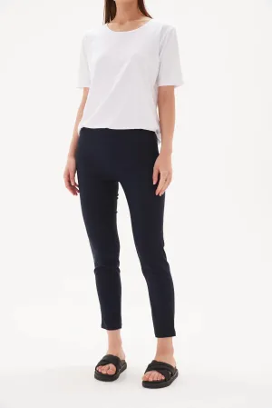 Straight Crop Pant High Ankle